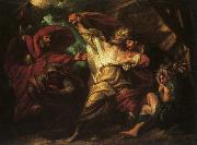 Benjamin West King Lear oil painting artist